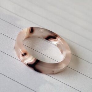 Unique stone ring